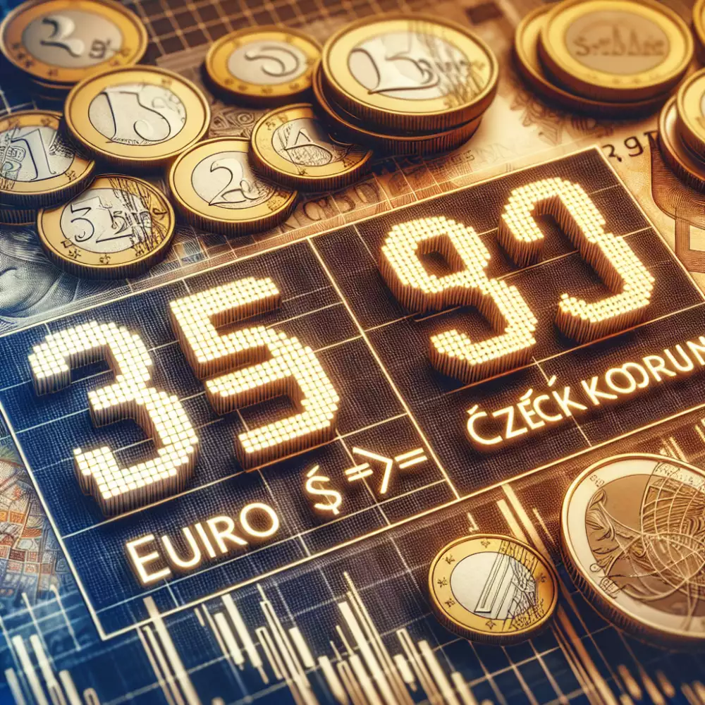 35 eur to czk